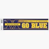 Michigan Wolverines Bumper Sticker / Decal Strip **