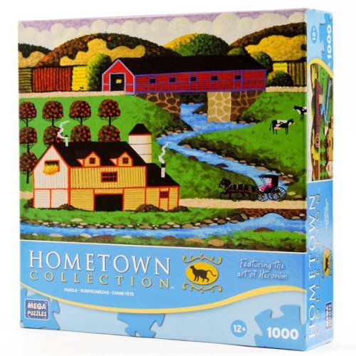 Hometown Collection: Covered Bridge 1000 Piece Puzzle