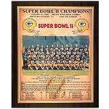 Packers Mounted Memories Packers Healy Plaque SB II
