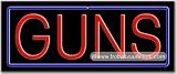Guns Neon Sign