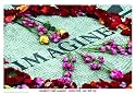 Imagine (Strawberry Fields Memorial) Art Poster Print - 24" X 36"