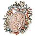 Pugster Cameo Brooches And Pins Vintage November Birthstone