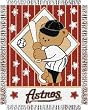 Houston Astros Acrylic Triple Woven Jacquard Baby Blanket/Throw (36"x46") - MLB Baseball
