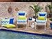 Pillow Perfect Pompeii Solid Indoor/Outdoor Lumbar Pillow Plush Fill, Weather and Fade Resistant, Lumbar - 11.5