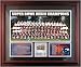 1998 Denver Broncos 49ers Framed Super Bowl XXXIII Team Photo with Stats