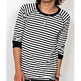 4color ボーダー七分袖カットソー メンズ カジュアル 柄 Ｔシャツ 7分 シンプル