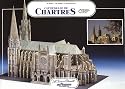 Chartres Cathedral: Scale Architectual Paper Model