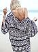 Choies Women's Chiffon Tribe Pattern 3/4 Sleeve Beach Cover Up Loose Kimono