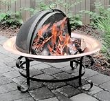 Scroll Copper Fire Pit