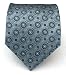 image and picture of 100% Silk Woven Circular Light Blue Tie