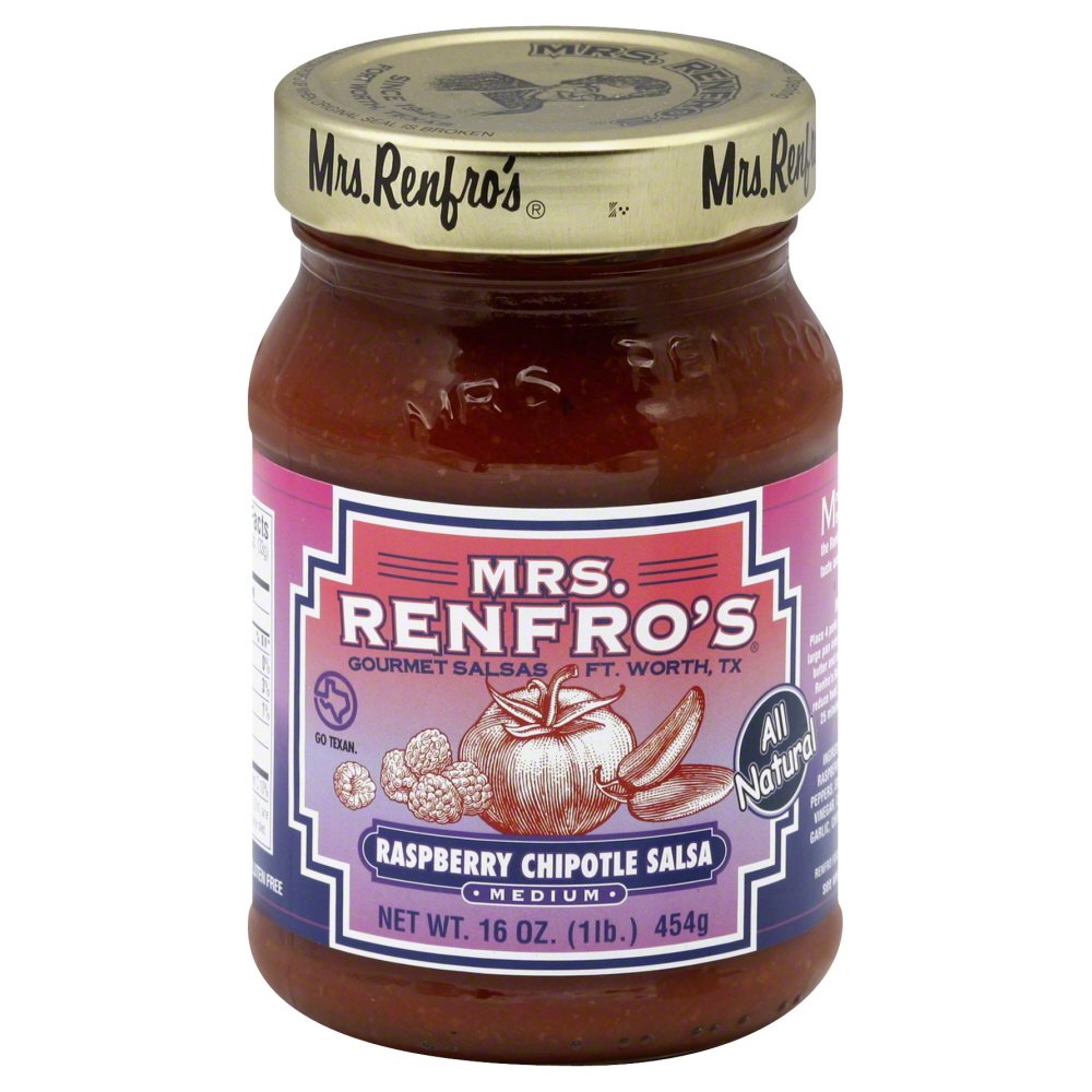 Mrs. Renfro's Medium Heat Raspberry Chipotle Salsa 16 Oz (Pack of 1)
Mrs. Renfro's Medium Heat Raspberry Chipotle Salsa 16 Oz (Pack of 1)