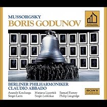 Mussorgsky - Boris Godunov / Kotscherga, Ramey, Lipovsek, Larin, Leiferkus, Langridge, Abbado