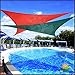 Windscreen4less® 12' x 12' x 12' Sun Shade Sail Canopy Rust Red -3rd Generation - Commercial Grade - 5 Years Warranty