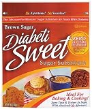 DiabetiSweet Sugar Substitute, Brown Sugar, 16-Ounce Bags (Pack of 3)