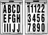 Signs: 10 each: Hy-Ko Vinyl Letters (MM-4L)
