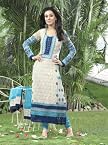 Salwars and churidars - Impressive Celebrity Unstitch Salwar Kameez