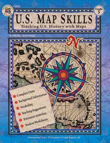 U.S. Map Skills, Grade 5