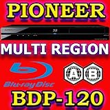 New PIONEER BDP-120 Multi Region Free DVD 0 1 2 PAL/NTSC Blu Ray Zone A+B Player. Most Popular Forma