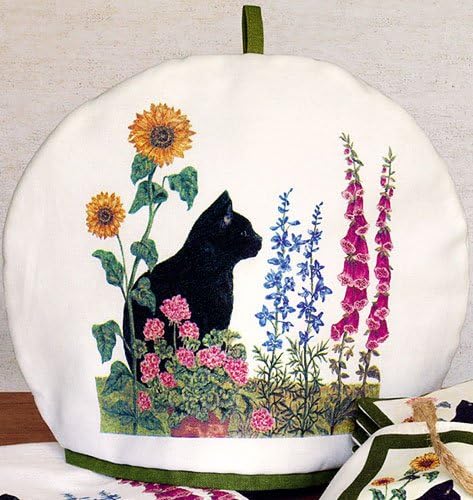 Cat in the Garden Tea Cozy