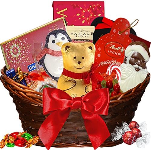 Silver Bells Gourmet Chocolate Christmas Gift Basket