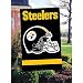 Pittsburgh Steelers Applique Banner Flag