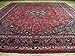 9 X 12 Navy Blue Red Traditional Handmade Hand-knotted Persian Oriental Area Rug G311