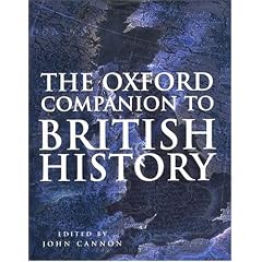 The Oxford Companion to British History