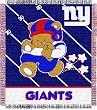 New York Giants NFL Triple Woven Jacquard Throw (Baby Series) (36x46")"