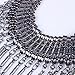 CHILDCITY Tibet Silver Dangle Round Coin Charm Bib Choker Collar Necklace