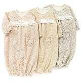 Lily ivory(リリー アイボリー) ベンリードレス (50～70cm) キムラタンの子供服 (71642-164) ブルー 50～70