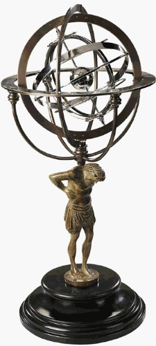 Authentic Models GL051 18th Century Atlas Armillary