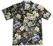 New Orleans Mardi Gras Hawaiian Camp Shirt by David Carey