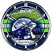 NFL Seattle Seahawks Chrome Clock, 12