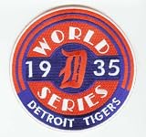 1935 Detroit Tigers World Series Patch