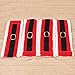 BeeSpring 4pcs Christmas Napkin Rings Serviette Holder Party Banquet Dinner Table Decor