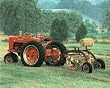 Jerry L Whaley (Red Farmall Model M Tractor) Photo Print Poster - 16x20