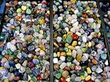 Indoor Fountains item: TUMBLED SEMI-PRECIOUS GEMSTONES...A GREAT MIX...75 STONE ASSORTMENT ..SM/MED SIZE 1/2''-3/4'' Stones carefully picked to minimize any junk= just nice stones