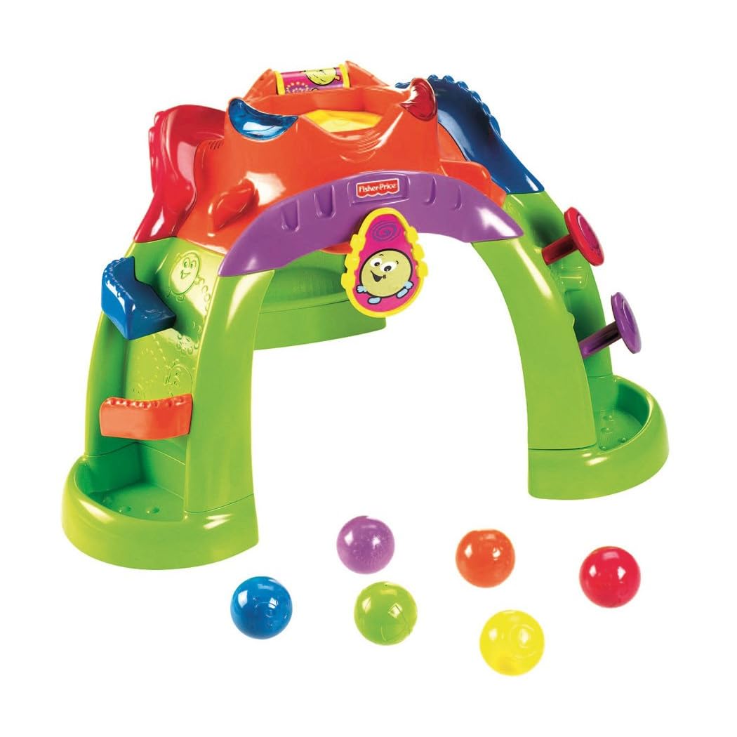 Fisher Price Laugh and Learn Stand Up Ballcano Ball Popper Activity Toy