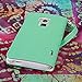 Empire MPERO FLEX Flip Wallet Case for HTC One Max T6 - Retail Packaging - Mint/White