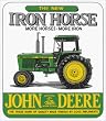 John Deere Iron Horse Porcelain Refrigerator Magnet