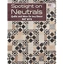 Spotlight on Neutrals: Quilts and More for Any Decor (That Patchwork Place)