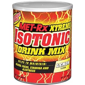 MET-Rx Isotonic 425 g Lemon Focus and Stamina Drink Powder