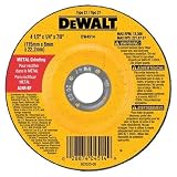 DEWALT DW4514B5  4-1/2-Inch by 1/4-Inch by 7/8-Inch Metal Grinding Wheel - 5 Pack