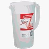 Rubbermaid FG3062RDWHT Servin' Saver Pitcher