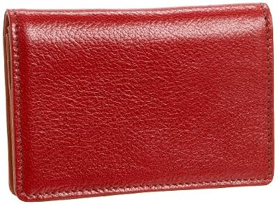 Tusk Siam Business Card Case,Red/Orange,one size