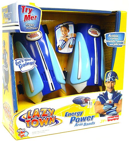 Childrens Toyshop  Toys : Lazy Town Energy Power - Arm Bands