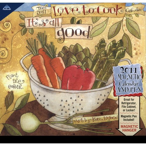 LovetoCookMagneticMountWallCalendar2011