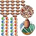 Football Cupcakes - Do-It-Yourself Decorating Pkg. 5 - 49 Pieces Total