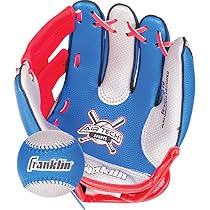 Franklin Sports Air Tech Soft Foam Baseball Glove and Ball Set - Special Edition
