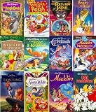 Review / walt disney's 12 pack: Winnie the Pooh and Christmas Too , The Many Adventures of Winnie the Pooh, Aladdin (A Walt Disney Classic), Disney's The Jungle Book , The Return of Jafar, The Fox and the Hound, The Lion King (A Walt Disney Masterpiece), Cinderella (Walt Disney's Classic Animated Feature), Snow White and the Seven Dwarfs (Walt Disney's Masterpiece) , Beauty and the Beast (A Walt Disney Classic) (1991), Aladdin and the King of Thieves (Disney Presents), 101 Dalmatians (Walt Disney's Classic)